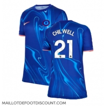 Maillot de football Réplique Chelsea Ben Chilwell #21 Domicile Femme 2024-25 Manche Courte