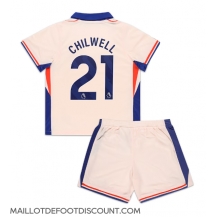 Maillot de football Réplique Chelsea Ben Chilwell #21 Extérieur Enfant 2024-25 Manche Courte (+ Pantalon court)