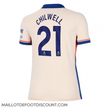 Maillot de football Réplique Chelsea Ben Chilwell #21 Extérieur Femme 2024-25 Manche Courte