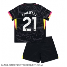 Maillot de football Réplique Chelsea Ben Chilwell #21 Troisième Enfant 2024-25 Manche Courte (+ Pantalon court)