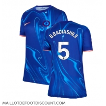 Maillot de football Réplique Chelsea Benoit Badiashile #5 Domicile Femme 2024-25 Manche Courte