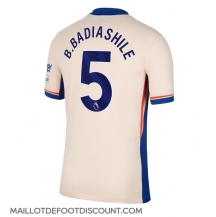 Maillot de football Réplique Chelsea Benoit Badiashile #5 Extérieur 2024-25 Manche Courte