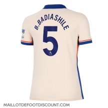 Maillot de football Réplique Chelsea Benoit Badiashile #5 Extérieur Femme 2024-25 Manche Courte