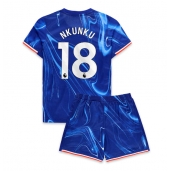 Maillot de football Réplique Chelsea Christopher Nkunku #18 Domicile Enfant 2024-25 Manche Courte (+ Pantalon court)