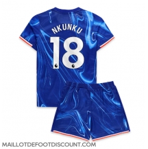 Maillot de football Réplique Chelsea Christopher Nkunku #18 Domicile Enfant 2024-25 Manche Courte (+ Pantalon court)