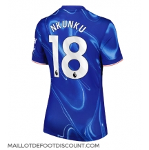 Maillot de football Réplique Chelsea Christopher Nkunku #18 Domicile Femme 2024-25 Manche Courte