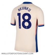 Maillot de football Réplique Chelsea Christopher Nkunku #18 Extérieur 2024-25 Manche Courte