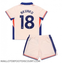 Maillot de football Réplique Chelsea Christopher Nkunku #18 Extérieur Enfant 2024-25 Manche Courte (+ Pantalon court)