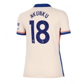 Maillot de football Réplique Chelsea Christopher Nkunku #18 Extérieur Femme 2024-25 Manche Courte