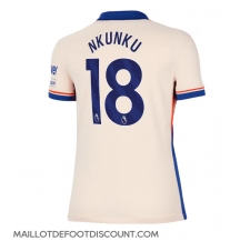 Maillot de football Réplique Chelsea Christopher Nkunku #18 Extérieur Femme 2024-25 Manche Courte