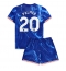 Maillot de football Réplique Chelsea Cole Palmer #20 Domicile Enfant 2024-25 Manche Courte (+ Pantalon court)