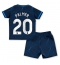 Maillot de football Réplique Chelsea Cole Palmer #20 Extérieur Enfant 2023-24 Manche Courte (+ Pantalon court)