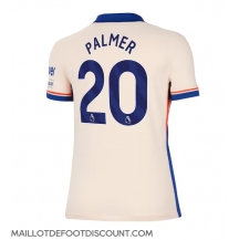 Maillot de football Réplique Chelsea Cole Palmer #20 Extérieur Femme 2024-25 Manche Courte