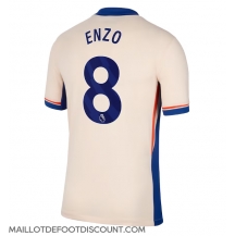 Maillot de football Réplique Chelsea Enzo Fernandez #8 Extérieur 2024-25 Manche Courte