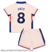 Maillot de football Réplique Chelsea Enzo Fernandez #8 Extérieur Enfant 2024-25 Manche Courte (+ Pantalon court)