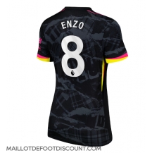 Maillot de football Réplique Chelsea Enzo Fernandez #8 Troisième Femme 2024-25 Manche Courte