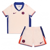 Maillot de football Réplique Chelsea Extérieur Enfant 2024-25 Manche Courte (+ Pantalon court)