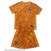 Maillot de football Réplique Chelsea Gardien de but Domicile Enfant 2024-25 Manche Courte (+ Pantalon court)