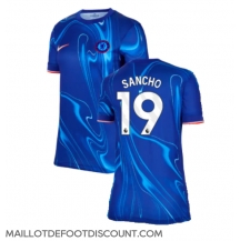 Maillot de football Réplique Chelsea Jadon Sancho #19 Domicile Femme 2024-25 Manche Courte