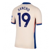 Maillot de football Réplique Chelsea Jadon Sancho #19 Extérieur 2024-25 Manche Courte