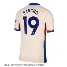 Maillot de football Réplique Chelsea Jadon Sancho #19 Extérieur 2024-25 Manche Courte