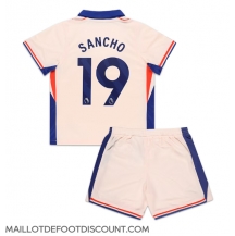 Maillot de football Réplique Chelsea Jadon Sancho #19 Extérieur Enfant 2024-25 Manche Courte (+ Pantalon court)