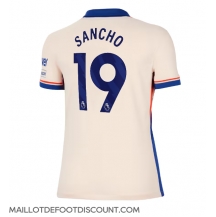 Maillot de football Réplique Chelsea Jadon Sancho #19 Extérieur Femme 2024-25 Manche Courte