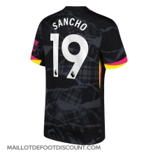 Maillot de football Réplique Chelsea Jadon Sancho #19 Troisième 2024-25 Manche Courte