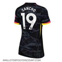 Maillot de football Réplique Chelsea Jadon Sancho #19 Troisième Femme 2024-25 Manche Courte