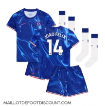 Maillot de football Réplique Chelsea Joao Felix #14 Domicile Enfant 2024-25 Manche Courte (+ Pantalon court)