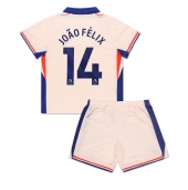 Maillot de football Réplique Chelsea Joao Felix #14 Extérieur Enfant 2024-25 Manche Courte (+ Pantalon court)