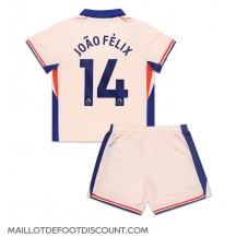 Maillot de football Réplique Chelsea Joao Felix #14 Extérieur Enfant 2024-25 Manche Courte (+ Pantalon court)