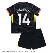 Maillot de football Réplique Chelsea Joao Felix #14 Troisième Enfant 2024-25 Manche Courte (+ Pantalon court)