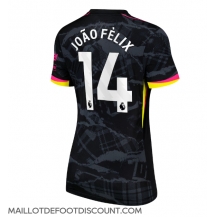 Maillot de football Réplique Chelsea Joao Felix #14 Troisième Femme 2024-25 Manche Courte