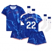 Maillot de football Réplique Chelsea Kiernan Dewsbury-Hall #22 Domicile Enfant 2024-25 Manche Courte (+ Pantalon court)