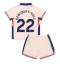 Maillot de football Réplique Chelsea Kiernan Dewsbury-Hall #22 Extérieur Enfant 2024-25 Manche Courte (+ Pantalon court)