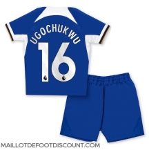 Maillot de football Réplique Chelsea Lesley Ugochukwu #16 Domicile Enfant 2023-24 Manche Courte (+ Pantalon court)