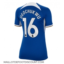 Maillot de football Réplique Chelsea Lesley Ugochukwu #16 Domicile Femme 2023-24 Manche Courte