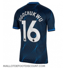 Maillot de football Réplique Chelsea Lesley Ugochukwu #16 Extérieur 2023-24 Manche Courte