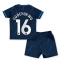 Maillot de football Réplique Chelsea Lesley Ugochukwu #16 Extérieur Enfant 2023-24 Manche Courte (+ Pantalon court)