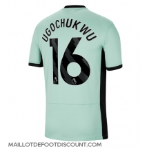 Maillot de football Réplique Chelsea Lesley Ugochukwu #16 Troisième 2023-24 Manche Courte