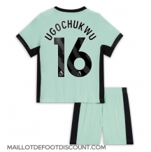 Maillot de football Réplique Chelsea Lesley Ugochukwu #16 Troisième Enfant 2023-24 Manche Courte (+ Pantalon court)