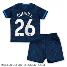 Maillot de football Réplique Chelsea Levi Colwill #26 Extérieur Enfant 2023-24 Manche Courte (+ Pantalon court)