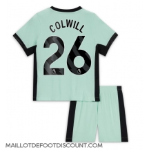 Maillot de football Réplique Chelsea Levi Colwill #26 Troisième Enfant 2023-24 Manche Courte (+ Pantalon court)