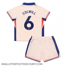 Maillot de football Réplique Chelsea Levi Colwill #6 Extérieur Enfant 2024-25 Manche Courte (+ Pantalon court)