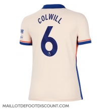 Maillot de football Réplique Chelsea Levi Colwill #6 Extérieur Femme 2024-25 Manche Courte