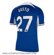 Maillot de football Réplique Chelsea Malo Gusto #27 Domicile 2023-24 Manche Courte