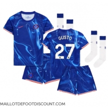 Maillot de football Réplique Chelsea Malo Gusto #27 Domicile Enfant 2024-25 Manche Courte (+ Pantalon court)