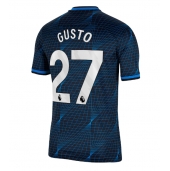 Maillot de football Réplique Chelsea Malo Gusto #27 Extérieur 2023-24 Manche Courte