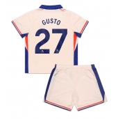 Maillot de football Réplique Chelsea Malo Gusto #27 Extérieur Enfant 2024-25 Manche Courte (+ Pantalon court)